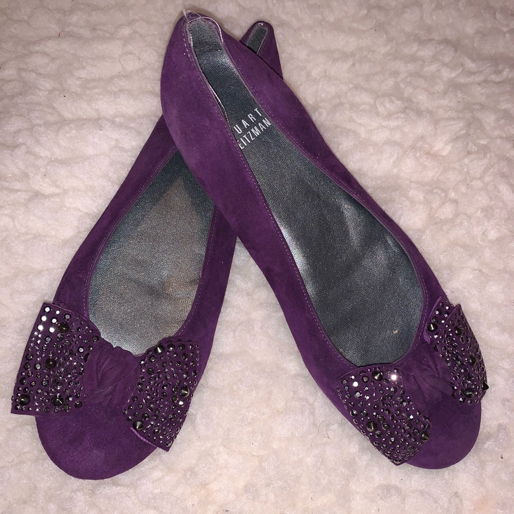 Stuart Weitzman Bow flats